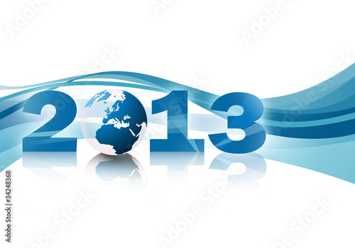 Illustration: 2013 blue 2013 blue
