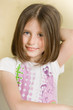 Portrait of a smiling girl Portrait of a smiling girl