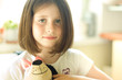 Girl with a toy Girl with a toy