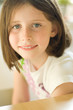 Portrait of a smiling girl Portrait of a smiling girl