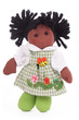 poupée en tissu noire