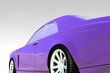 Tuned purple car Render