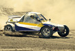 on the track