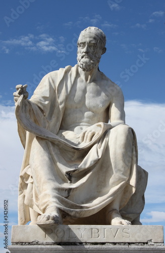 Photo: Statue of Polybius Statue of Polybius