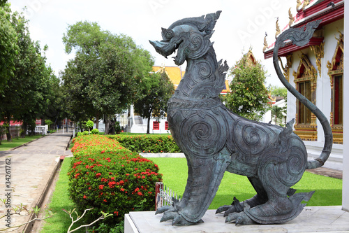 Photo: The Imperial guardian lion The Imperial guardian lion