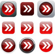 Forward arrow red app icons.