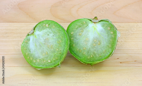Photo: Cut Tomatillos Cut Tomatillos