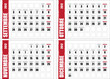 Calendario 2012 - Settembre - Ottobre - Novembre - Dicembre