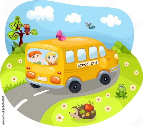 Vector: schoolbus schoolbus