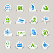 Papercut - Vacation icons Papercut - Vacation icons