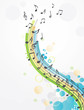 abstract music background abstract music background