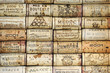 Background of wine corks