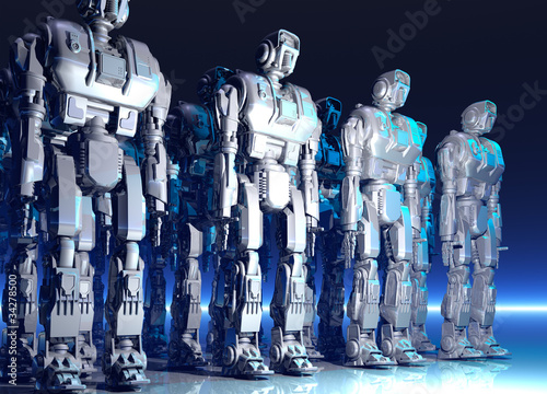 Illustration: Robots Robots