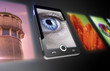 Cell phone with image slideshow