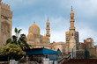 Tower minaret of a mosque