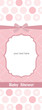 baby girl shower card