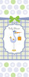 baby boy shower card