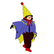 Boy dressed as wizard for Halloween Boy dressed as wizard for Halloween