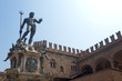 Bologna (Italy) Neptune's bronze statue and historic palace Bologna (Italy) Neptune's bronze statue and historic palace