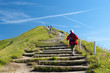 Foto: auf der Treppe zum Gipfel auf der Treppe zum Gipfel