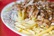 Turkish plate kebab