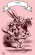 Einladungskarte (Trompete blasender Hase)