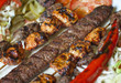 Selection of traditional turkish kebab Selection of traditional turkish kebab