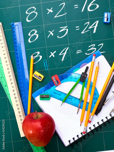 Photo: Back to school supplies. Back to school supplies.