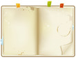 open recipe book open recipe book