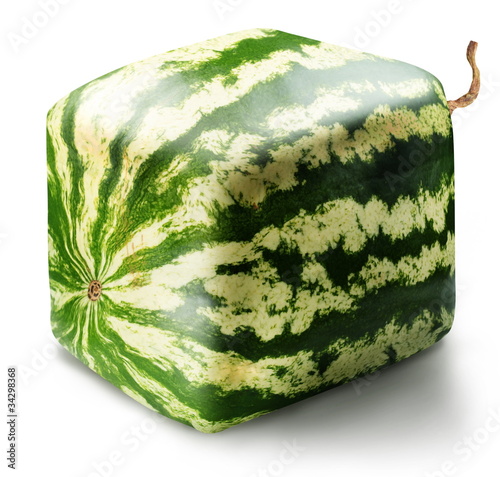 Photo: Cubic watermelon Cubic watermelon