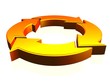 Circular process flow