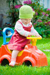 Baby on the car