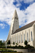 Hallgrimskirkja in Reykjavik Iceland