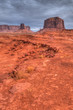 Warm dawn Monument Valley