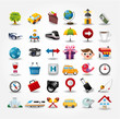 Travel icons symbol collection. Vector illustration Travel icons symbol collection. Vector illustration