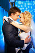 Wedding dance the bride and groom