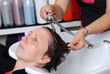 Haare waschen