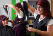 Haare stylen