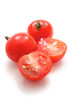 Cherry tomatoes with salt