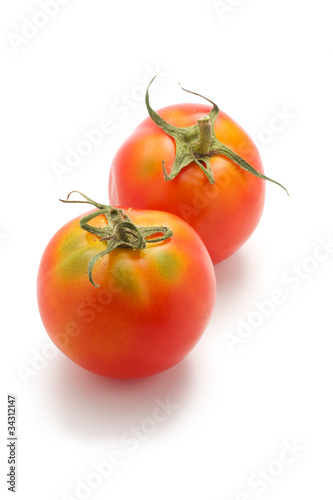 Photo: Two immature tomato Two immature tomato