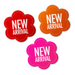 New arrival stickers