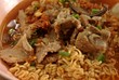 Instant noodle Tom Yum with pork