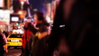 New York City people on Times Square
