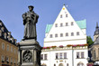 Eisleben Lutherdenkmal auf dem Marktplatz Eisleben Lutherdenkmal auf dem Marktplatz
