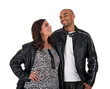 Young man with a mature woman