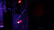 Lighting equipment and smoke at party Lighting equipment and smoke at party