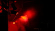 Lighting equipment and smoke at party Lighting equipment and smoke at party