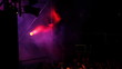 Lighting equipment and smoke at party Lighting equipment and smoke at party
