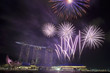 Photo: Fireworks over Marina Bay Sands Fireworks over Marina Bay Sands
