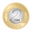 2 złote moneta